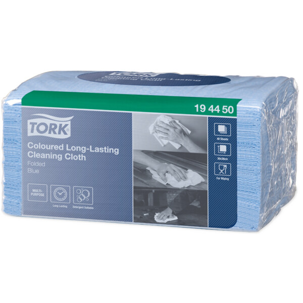 TORK Allzweck-Reinigungstücher, 385 x 300 mm, gelb