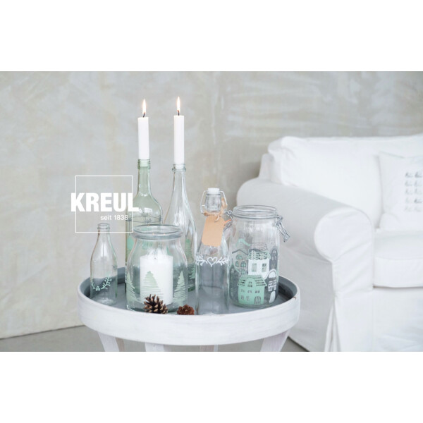 KREUL Kreidemarker Chalky, Medium, 4er-Set Fensterdeko