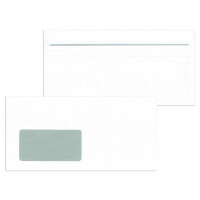 MAILmedia Briefumschläge C6 selbstklebend, mit Fenster