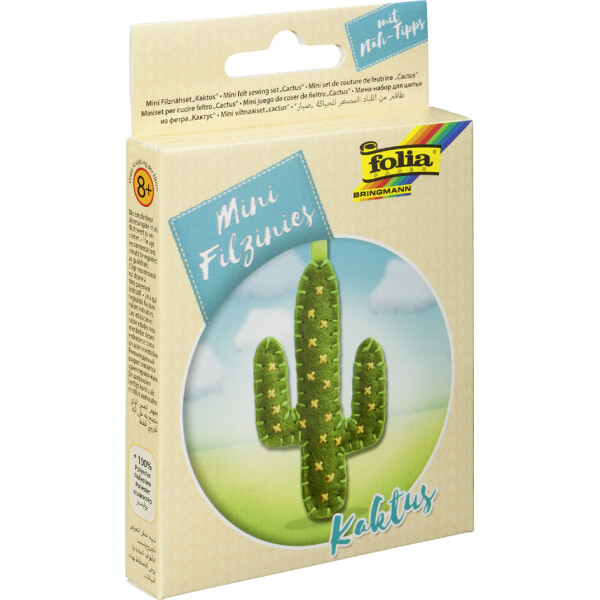 folia Mini Filz-Nähset "Filzinies", 11-teilig, Pferd