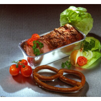 STARPAK Aluminium-Kastenform, rechteckig, 1.009 ml