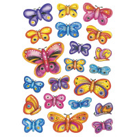 HERMA Sticker DECOR "Schmetterlingsvielfalt"