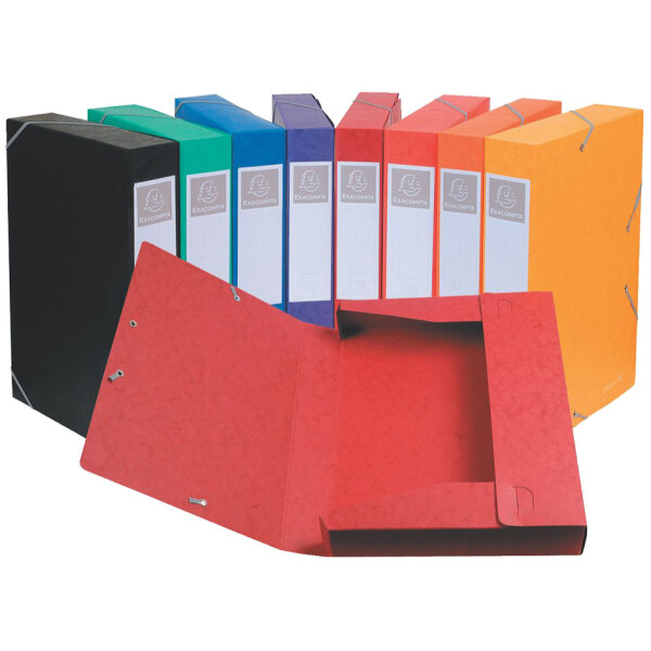 EXACOMPTA Sammelbox Cartobox, DIN A4, 60 mm, farbig sortiert
