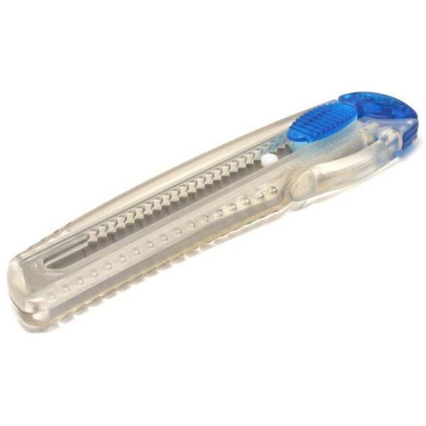 NT Cutter iL-120P, Kunststoff-Geh&auml;use, blau-transparent