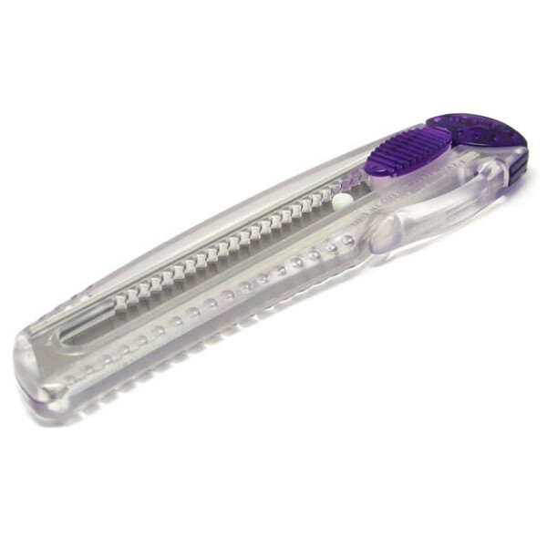 NT Cutter iL-120P, Kunststoff-Geh&auml;use, blau-transparent