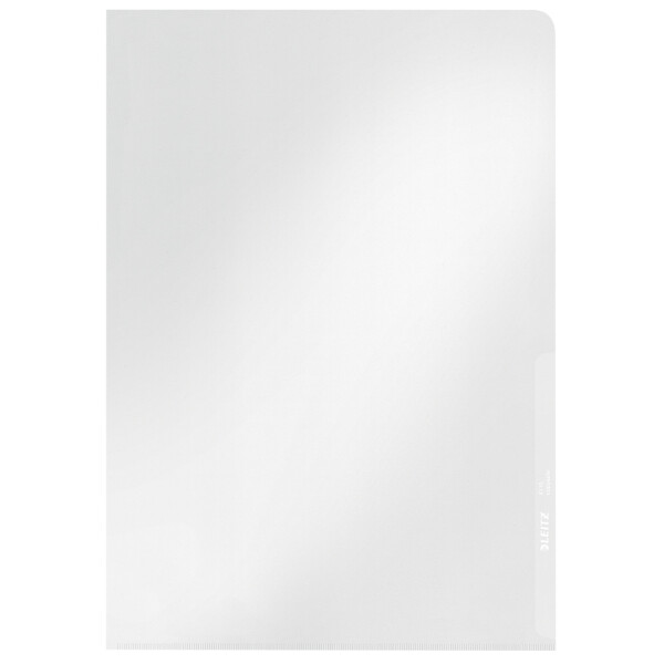 LEITZ Sichthülle Premium, A4, PVC, rot, 0,15 mm