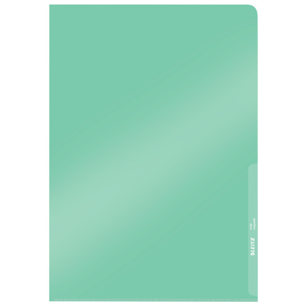 LEITZ Sichthülle Premium, A4, PVC, rot, 0,15 mm