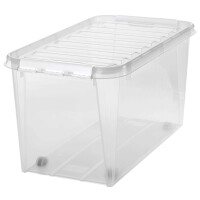 smartstore Aufbewahrungsbox CLASSIC 70 L, Clips: schwarz