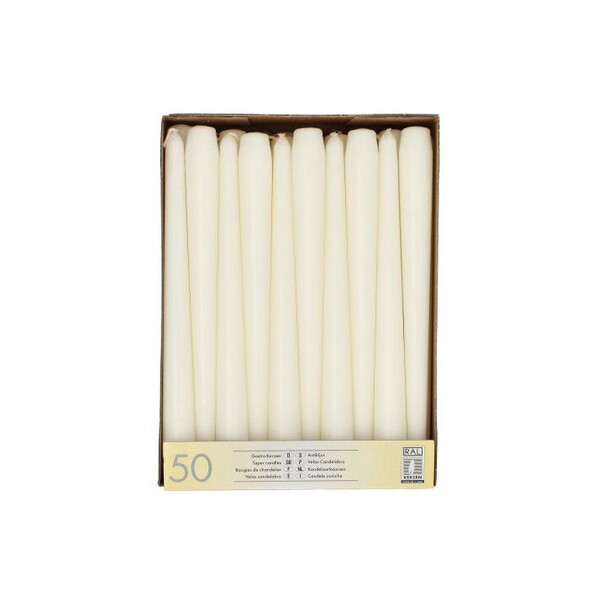 STARPAK Leuchterkerzen, 22 mm, dunkelblau, 50er Pack