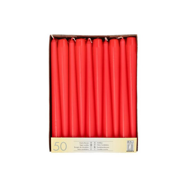 STARPAK Leuchterkerzen, 22 mm, dunkelblau, 50er Pack