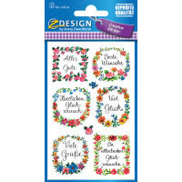 AVERY Zweckform Z-Design Sticker Sonnenblumen &...