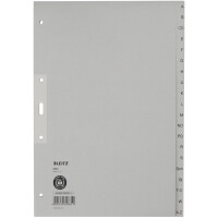 LEITZ Tauenpapier-Register, A-Z, A4 Überbreite,...