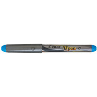 PILOT Einweg-Füllhalter V-Pen Silver, grün