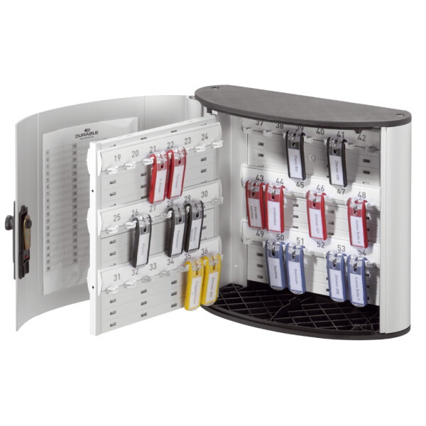 DURABLE Schlüsselkasten KEY BOX CODE 54, für 54 Schlüssel