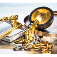 FIMO Blattmetall, gold, 10 Blatt