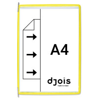 djois by tarifold Drehzapfentafel, DIN A4, gelb