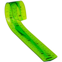 Kores Flachlineal Elastik, 150 mm, Kunststoff, bruchfest