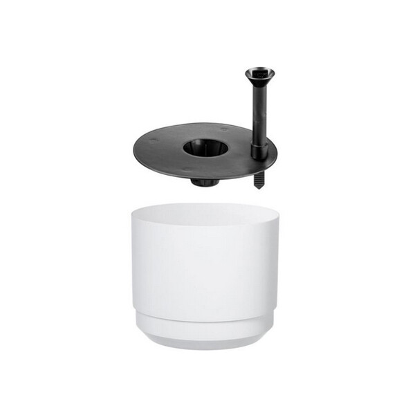 orthex Blumentopf PAULINA, Durchmesser: 140 mm, weiß