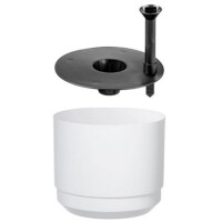 orthex Blumentopf PAULINA, Durchmesser: 140 mm, weiß