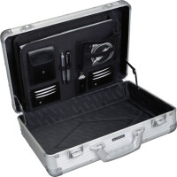 ALUMAXX Attaché-Koffer "VENTURE", Laptopfach, schwarz matt