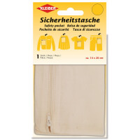 KLEIBER Sicherheitstasche, 140 x 200 mm, schwarz