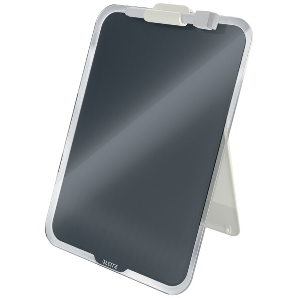 LEITZ Glas-Notizboard Cosy für den Schreibtisch, blau