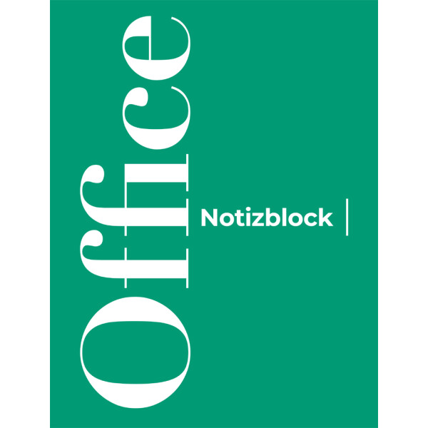 Clairefontaine Notizblock A4, 50 Blatt, blanko