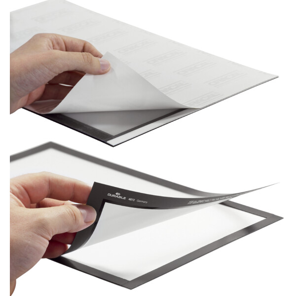 DURABLE Magnetrahmen DURAFRAME, DIN A4, dunkelblau