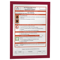 DURABLE Magnetrahmen DURAFRAME, DIN A4, dunkelblau