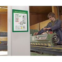 DURABLE Magnetrahmen DURAFRAME, DIN A4, dunkelblau