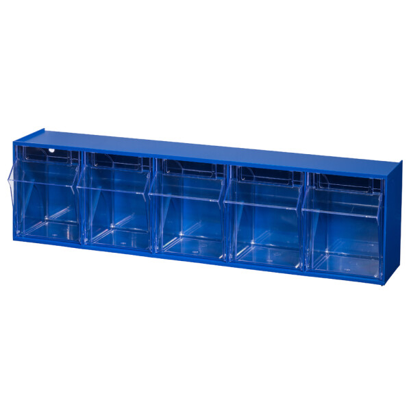 allit Kleinteilemagazin VarioPlus ProFlip 9, blau
