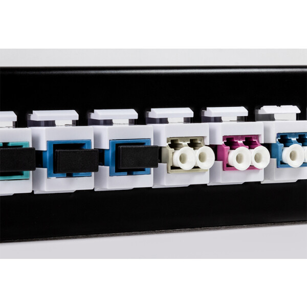 LogiLink LWL Kupplung, 2x SC-Simplex, Singlemode, aquablau