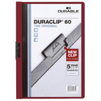 DURABLE Klemmhefter DURACLIP ORIGINAL 60, DIN A4, weiß