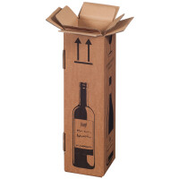 SMARTBOXPRO Flaschen-Versandkarton, für 3 Flaschen