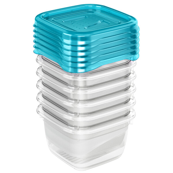 keeeper Frischhaltedose "fredo fresh", 90 ml, eckig, blau