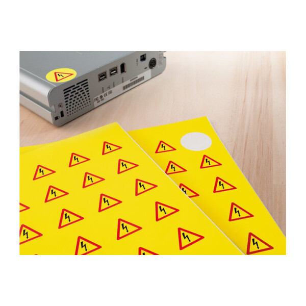 HERMA Signal-Etiketten SPECIAL, Durchmesser: 30 mm, gelb