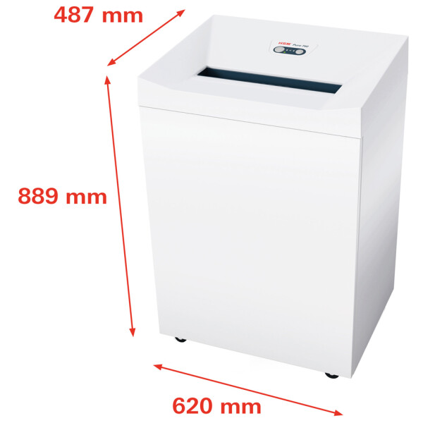 HSM Aktenvernichter PURE 740, Partikelschnitt: 4,5 x 30 mm