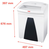 HSM Aktenvernichter SECURIO B26, Partikelschnitt: 4,5x30 mm