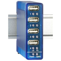W&T USB 2.0 Hub für industrielle Anwendungen, 4...