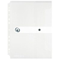 herlitz Dokumententasche easy orga to go, transparent-blau
