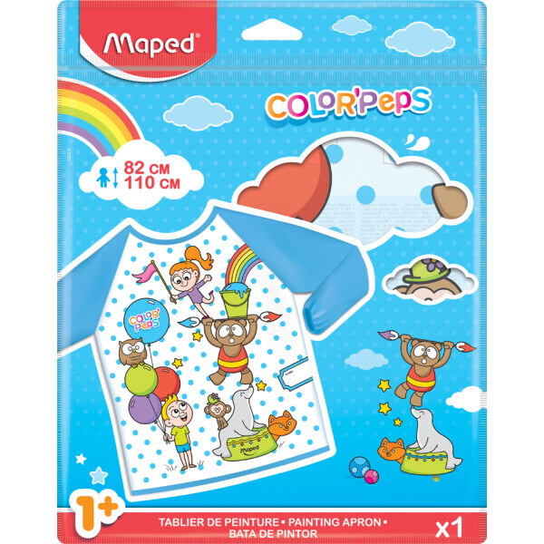 Maped Kinder-Malschürze COLORPEPS, für Größe 82 - 110 cm