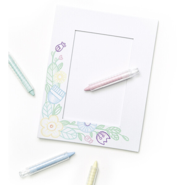 folia Bilderrahmen-Set, aus Pappe, 10 x 15 cm, weiß