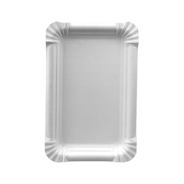 PAPSTAR Papp-Teller "pure" eckig, 165 x 230 mm, weiß, 250er