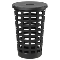 plast team Wäschesammler BOSTON, 54 Liter, rund,...