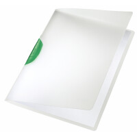 LEITZ Klemmhefter ColorClip, DIN A4, PP, schwarzer Clip