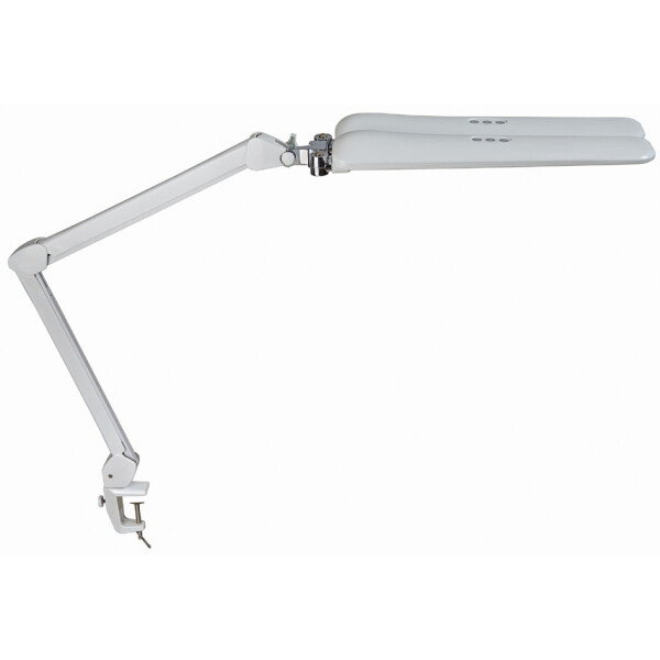 MAUL LED-Arbeitsplatzleuchte MAULcraft duo, dimmbar, weiß