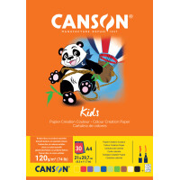 CANSON Tonpapierblock Kids, 240 x 320 mm, 185 g qm, 10 Blatt
