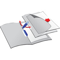 DURABLE Klemmhefter SWINGCLIP, DIN A4, Clip rot