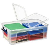 CEP Aufbewahrungsbox strata, 24 Liter, transparent