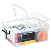 CEP Aufbewahrungsbox strata, 24 Liter, transparent